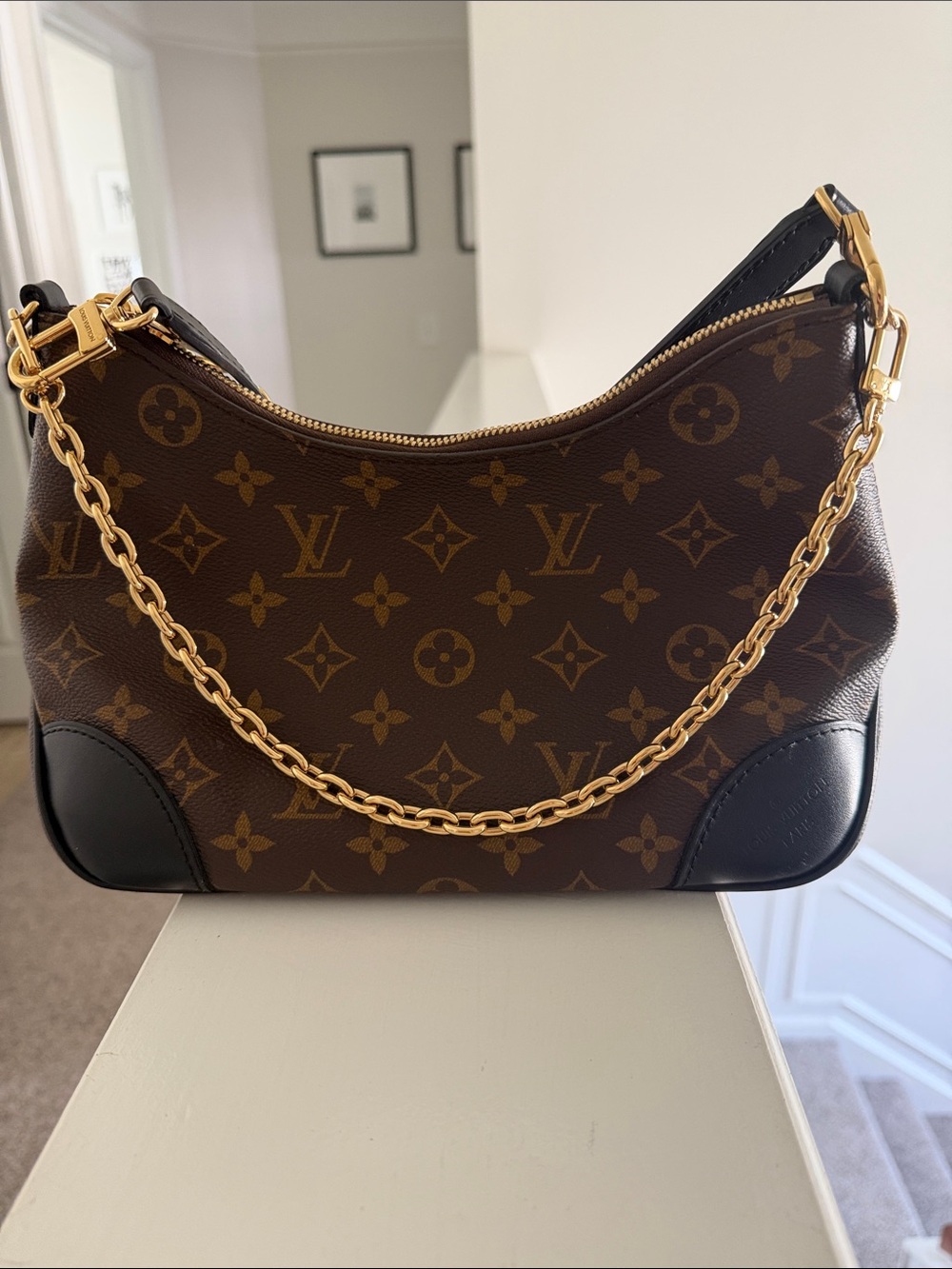 Louis Vuitton Boulogne PM monogram handbag